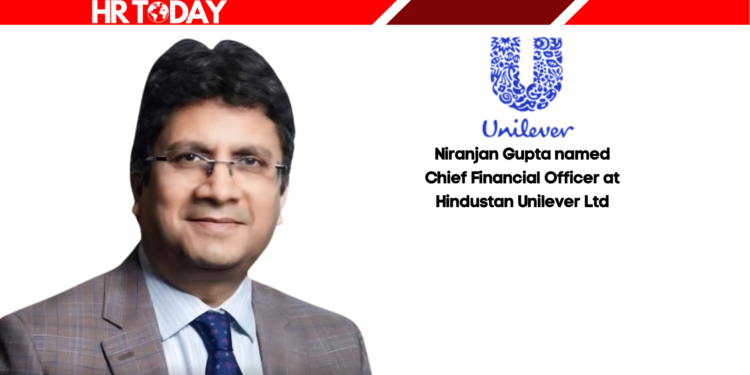 Niranjan Gupta named Chief Financial Officer at Hindustan Unilever Ltd
