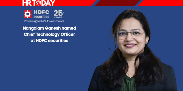 Mangalam Ganesh named Chief Technology Officer at HDFC securities