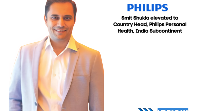 Smit Shukla elevated to Country Head, Philips Personal Health, India Subcontinent
