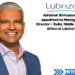 Abhishek Shrivastava appointed as Managing Director – India, Middle East & Africa at Lubrizol