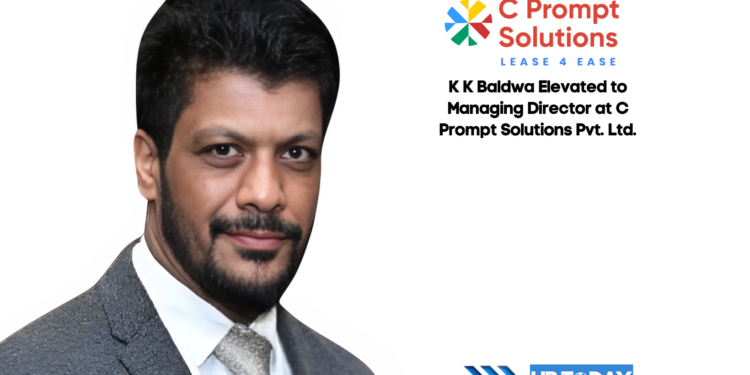 K K Baldwa Elevated to Managing Director at C Prompt Solutions Pvt. Ltd.
