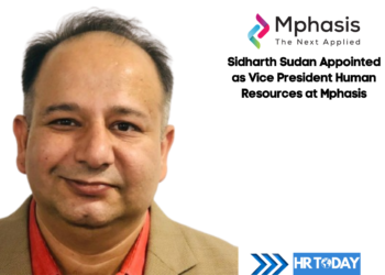 Sidharth Sudan Appointed as Vice President Human Resources at Mphasis