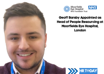 Geoff Barsby Appointed as Head of People Resourcing at Moorfields Eye Hospital, London