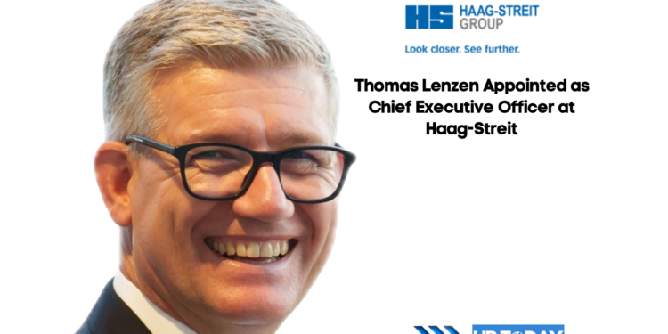 Thomas Lenzen Appointed as Chief Executive Officer at Haag-Streit