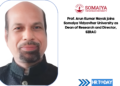 Prof. Arun Kumar Nayak joins Somaiya Vidyavihar University as Dean of Research and Director, SIRAC