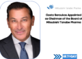 Costa Saroukos Appointed as Chairman of the Board at Mitsubishi Tanabe Pharma