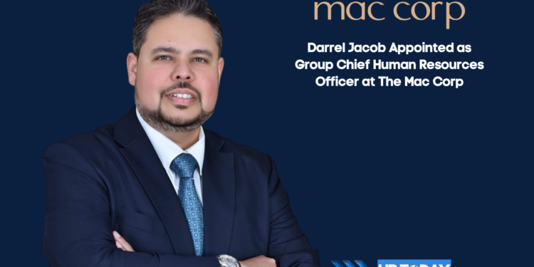 Darrel Jacob Appointed as Group Chief Human Resources Officer at The Mac Corp