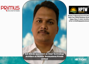 Anil Shinde appointed as Chief Technology Architect at PRIMUS Techsystems Private Limited