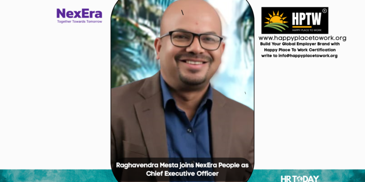 Raghavendra Mesta joins NexEra People as Chief Executive Officer
