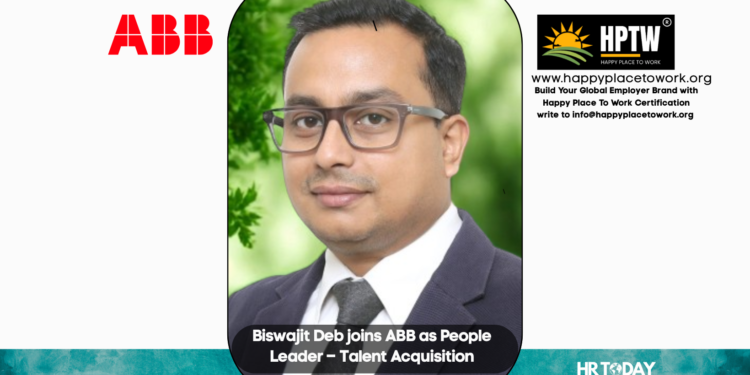 Biswajit Deb joins ABB as People Leader – Talent Acquisition