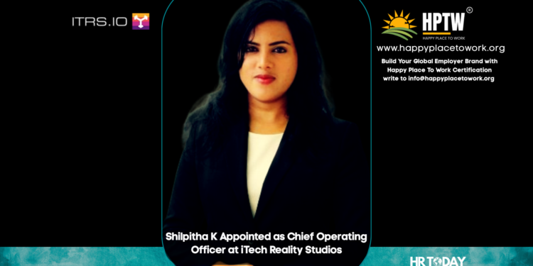 Shilpitha K Appointed as Chief Operating Officer at iTech Reality Studios