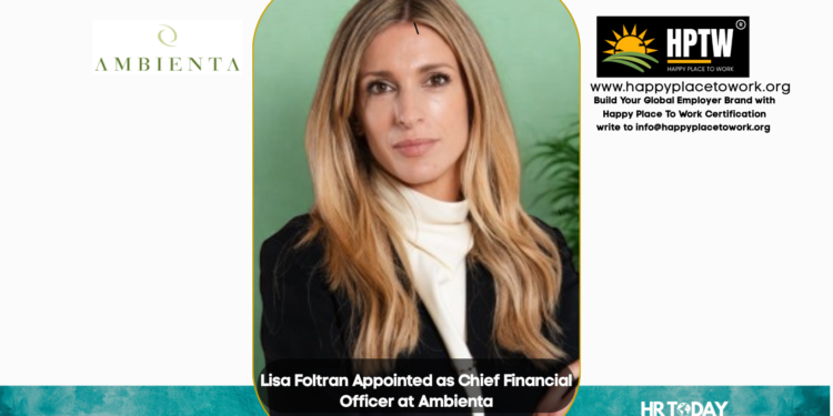 Lisa Foltran Appointed as Chief Financial Officer at Ambienta