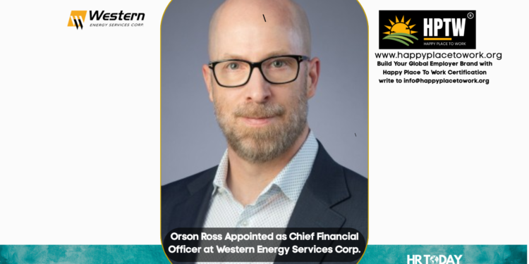 Orson Ross Appointed as Chief Financial Officer at Western Energy Services Corp.