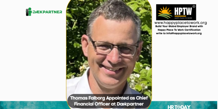 Thomas Falborg Appointed as Chief Financial Officer at Dækpartner