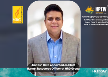 Amitesh Osta Appointed as Chief Human Resources Officer at MRG Group