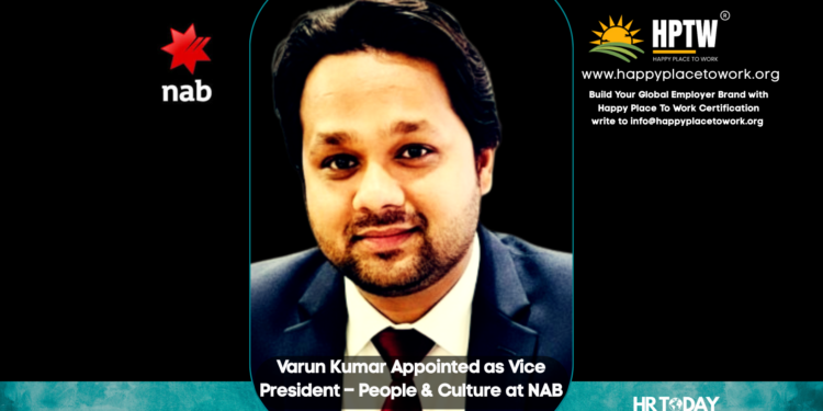 Varun Kumar Appointed as Vice President – People & Culture at NAB