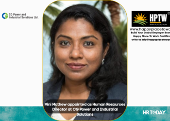 Mini Mathew appointed as Human Resources Director at CG Power and Industrial Solutions