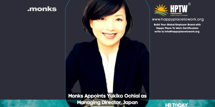 Monks Appoints Yukiko Ochiai as Managing Director, Japan
