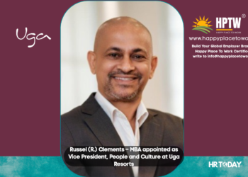 Russel (R.) Clements – MBA appointed as Vice President, People and Culture at Uga Resorts