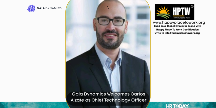 Gaia Dynamics Welcomes Carlos Alzate as Chief Technology Officer