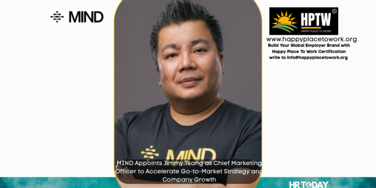 MIND Appoints Jimmy Tsang as Chief Marketing Officer to Accelerate Go-to-Market Strategy and Company Growth