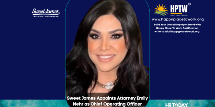 Sweet James Appoints Attorney Emily Mehr as Chief Operating Officer