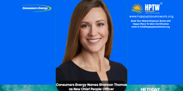 Consumers Energy Names Shannon Thomas as New Chief People Officer
