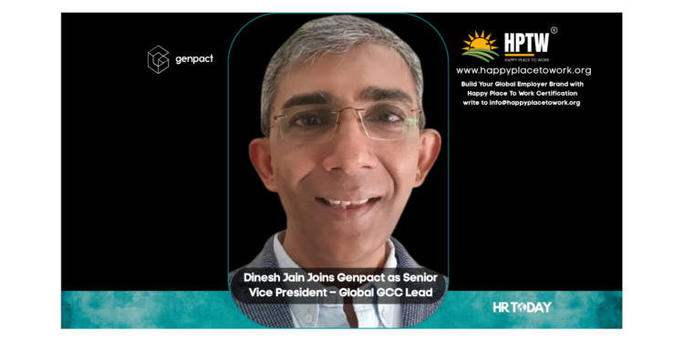 Dinesh Jain Joins Genpact as Senior Vice President – Global GCC Lead