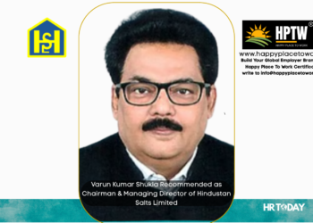 Varun Kumar Shukla Recommended as Chairman & Managing Director of Hindustan Salts Limited
