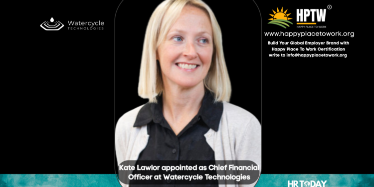 Kate Lawlor appointed as Chief Financial Officer at Watercycle Technologies