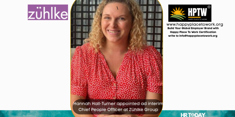 Hannah Hall-Turner appointed ad interim Chief People Officer at Zühlke Group