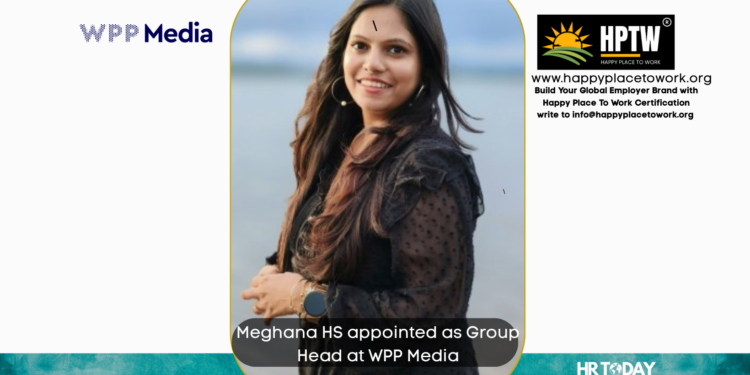 Meghana HS appointed as Group Head at WPP Media
