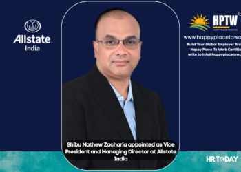 Shibu Mathew Zacharia appointed as Vice President and Managing Director at Allstate India