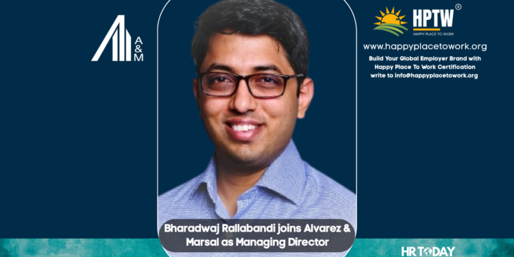Bharadwaj Rallabandi joins Alvarez & Marsal as Managing Director