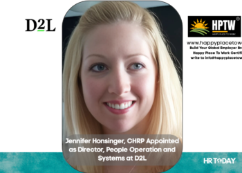 Jennifer Honsinger, CHRP Appointed as Director, People Operation and Systems at D2L