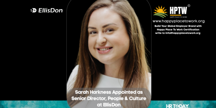 Sarah Harkness Appointed as Senior Director, People & Culture at EllisDon