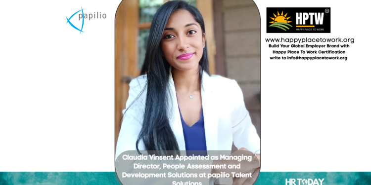 Claudia Vinsent Appointed as Managing Director, People Assessment and Development Solutions at papilio Talent Solutions