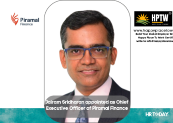 Jairam Sridharan appointed as Chief Executive Officer of Piramal Finance