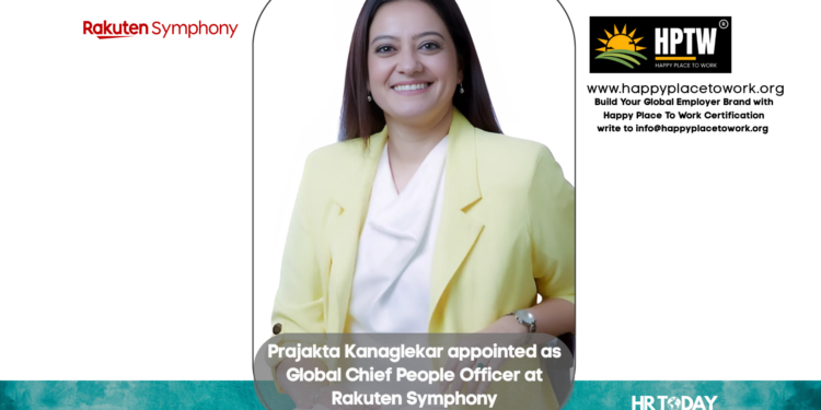 Prajakta Kanaglekar appointed as Global Chief People Officer at Rakuten Symphony