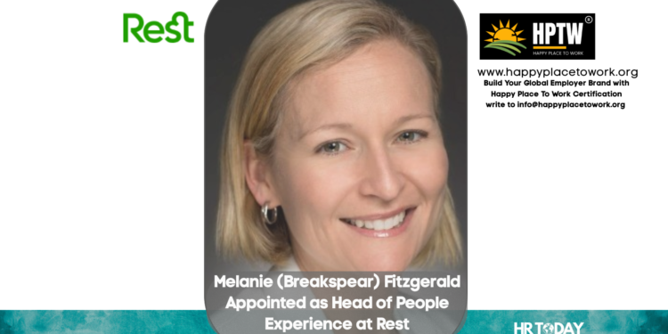 Melanie (Breakspear) Fitzgerald Appointed as Head of People Experience at Rest