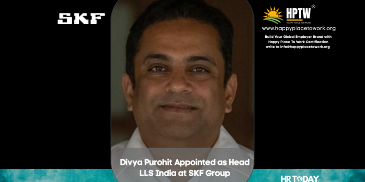 Divya Purohit Appointed as Head LLS India at SKF Group