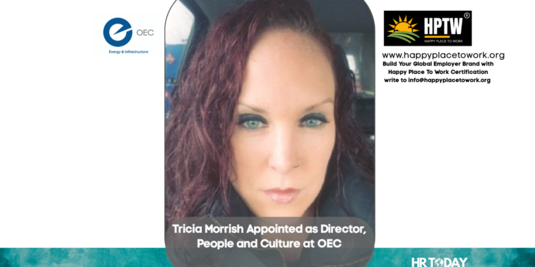 Tricia Morrish Appointed as Director, People and Culture at OEC