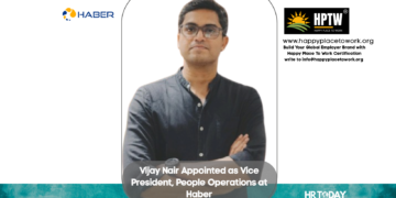 Vijay Nair Appointed as Vice President, People Operations at Haber