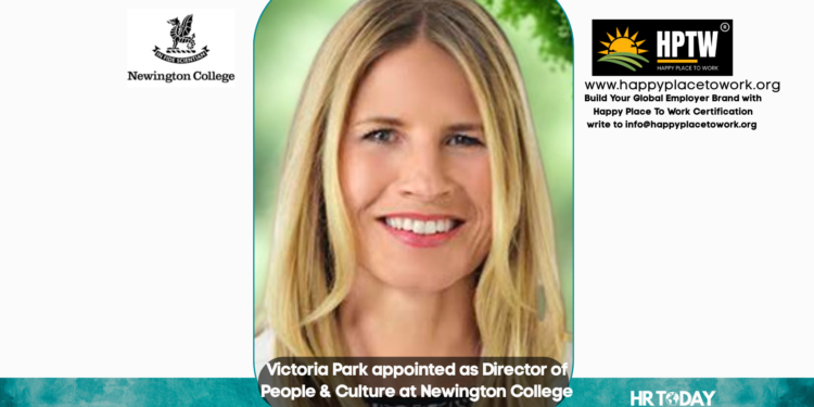 Victoria Park appointed as Director of People & Culture at Newington College