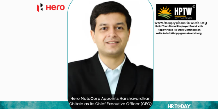 Hero MotoCorp Appoints Harshavardhan Chitale as its Chief Executive Officer (CEO)
