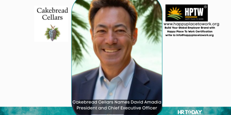 Cakebread Cellars Names David Amadia President and Chief Executive Officer