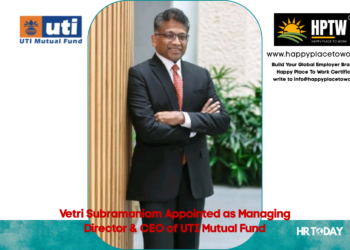 Vetri Subramaniam Appointed as Managing Director & CEO of UTI Mutual Fund