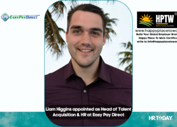 Liam Higgins appointed as Head of Talent Acquisition & HR at Easy Pay Direct
