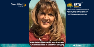 Katia Bejan appointed as Vice President Human Resources at DirectMed Imaging
