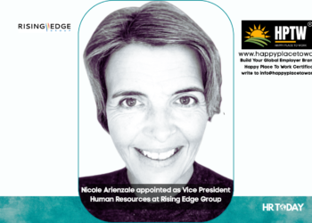 Nicole Arienzale appointed as Vice President Human Resources at Rising Edge Group